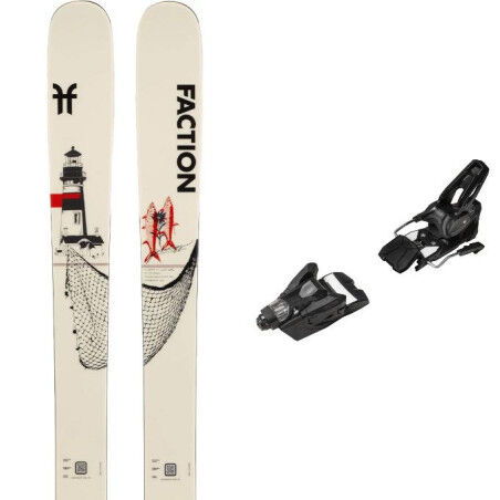Faction PRODIGY 2 CAPSULE ski pack + bindings : Colour - White, Ski size - 183