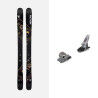 Set da sci Faction PRODIGY 3 Nero + attacchi : Colore - Nero, Dimensioni dello sci - 184