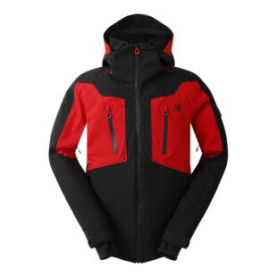 Dare2B Assimilate Men's - Black/Danger Red: performance and technicality on the slopes