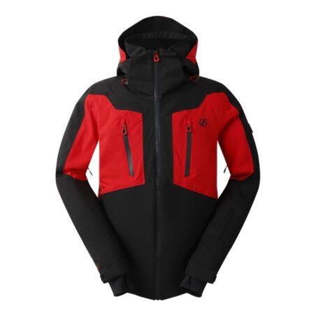 Dare2B Assimilate Men's - Black/Danger Red: performance and technicality on the slopes