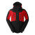 Dare2B Assimilate Hombre - Negro/Rojo peligro: rendimiento y tecnicidad en pista