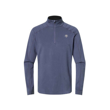 Felpa con zip a 1/2 uomo Descente: comfort e stile retrò