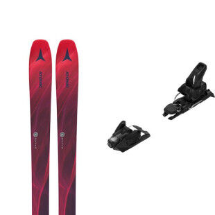 Skiset Atomic MAVEN 93 C + Bindung : Farbe - MAROON/BRIGHT RED, Größe der Skier - 164