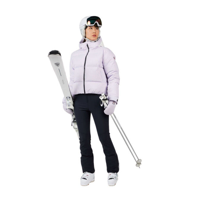 Rossignol Daille Galactic Lilac: the warm and high-performance ski jacket
