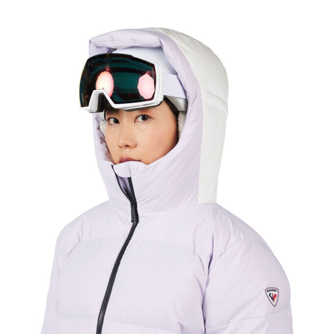 Rossignol Daille Galactic Lilac: the warm and high-performance ski jacket