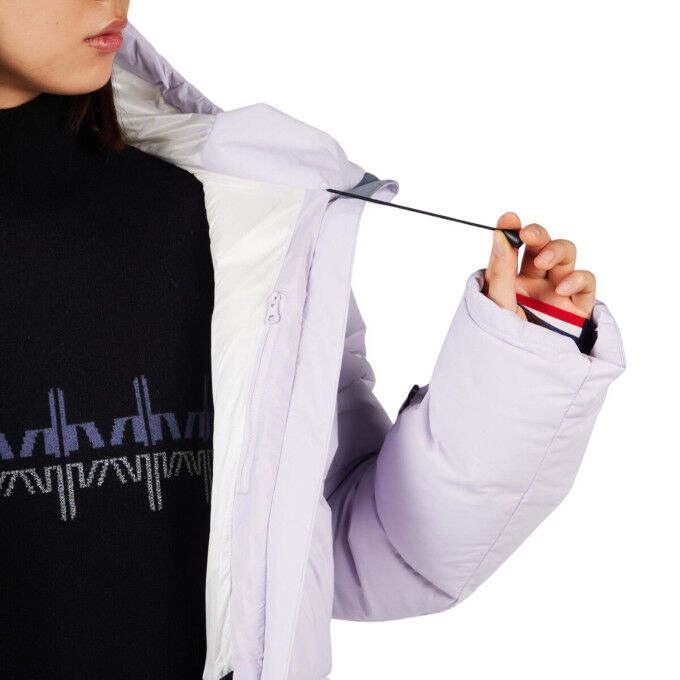 Rossignol Daille Galactic Lilac: the warm and high-performance ski jacket