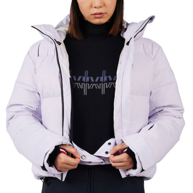 Rossignol Daille Galactic Lilac: the warm and high-performance ski jacket