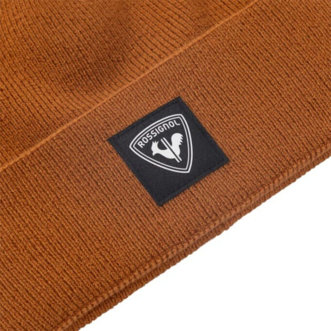 Bonnet Rossignol Corporate T - Deep Caramel : chaleur et confort en hiver