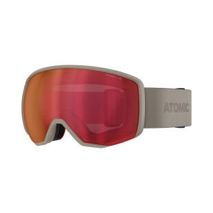 Skibrille Atomic Revent L Stereo Sand: perfekte Sicht und Komfort