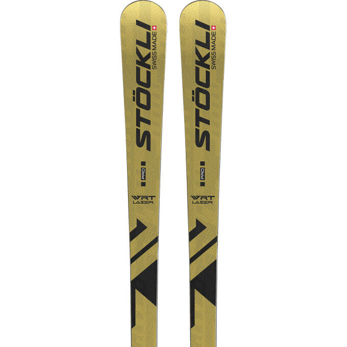 Stöckli LASER WRT PRO MOMENTUM Gold + SRT12 | Edición ultra limitada