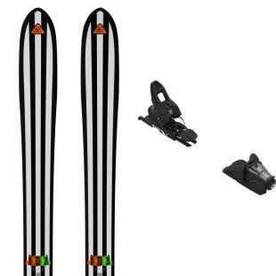 Pack de skis Salomon N DÉPART 1.0 + fix : Taille des skis - 180