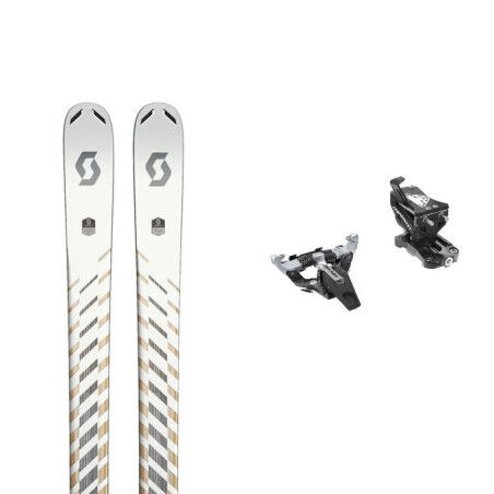 Pack de esquís Scott SUPERGUIDE 88 + fijación : Color - Blanco, Talla de esquí - 178