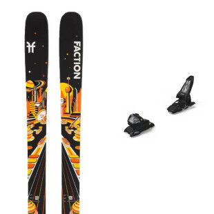 Pack de skis Faction PRODIGY 2 + fix : Couleur - Black, Taille des skis - 189