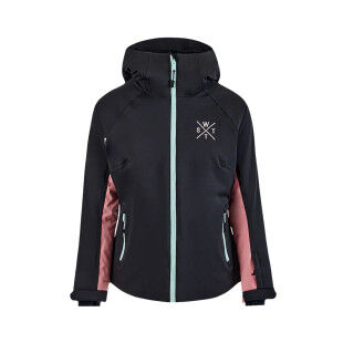 Women's Watts X-Ices Ski Jacket - Black Colors: elegance and technicality