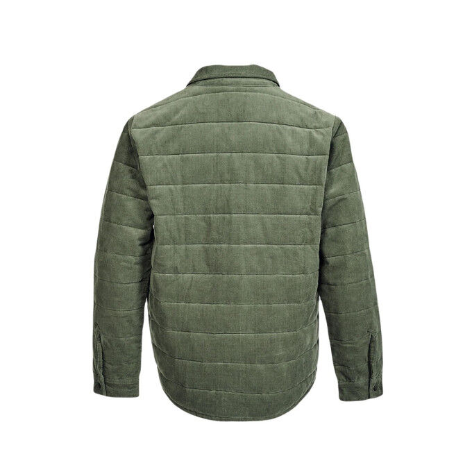 Surchemise Watts X-Inside Olive – Style urbain & chaleur robuste