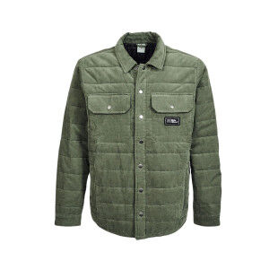 Sobremanta Watts X-Inside Olive: estilo urbano y calor resistente