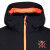 Chaqueta de esquí para hombre Watts X-Gamma Full Black: rendimiento y sobriedad