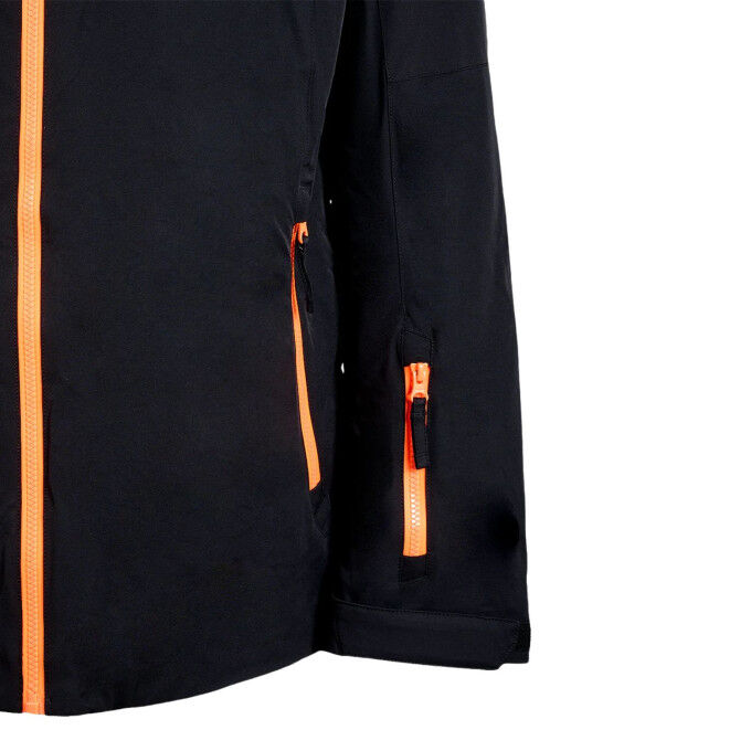Chaqueta de esquí para hombre Watts X-Gamma Full Black: rendimiento y sobriedad