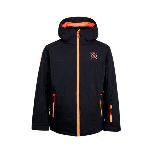 Chaqueta de esquí para hombre Watts X-Gamma Full Black: rendimiento y sobriedad