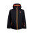 Herren-Skijacke Watts X-Gamma Full Black: Leistung und Schlichtheit