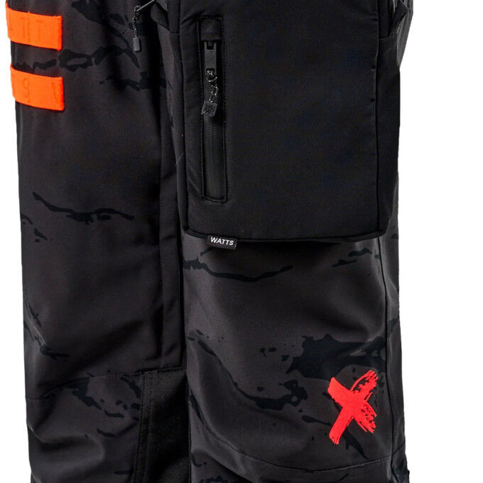 Watts X-Rodeo Minimal Camo Dark Iron: pantaloni da sci tecnici e urbani