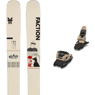 Skiset Faction PRODIGY 3 CAPSULE : Farbe - Weiß, Größe der Skier - 184
