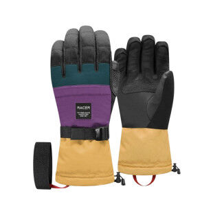 Gants de ski Racer Colors : chaleur, style et protection sur les pistes