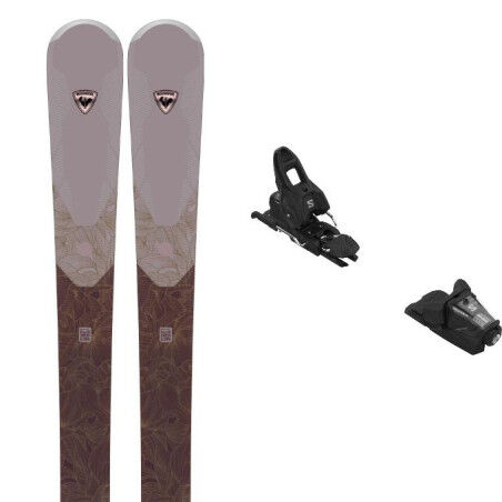 Skiset Rossignol Experience W 86 Basalt Open + Bindung : Größe der Skier - 157