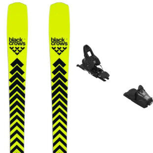 Set da ski Black Crows OCTO + attacchi : Colore - Giallo, Dimensioni dello sci - 173