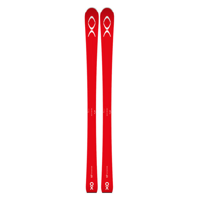 XO V7 RED WHITE BT Skis – Lightweight, responsive, and perfect for carving