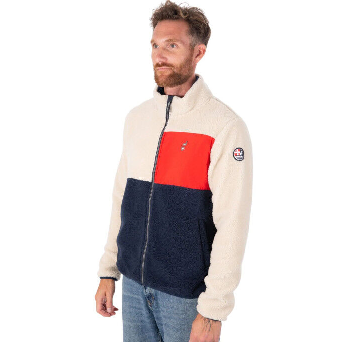 Aulp Vogue Men's Fleece Jacket: warmth and freedom of movement
