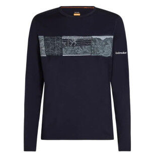 ICEBREAKER Merino 200 Oasis Crewe Elevation Line Men's T-shirt