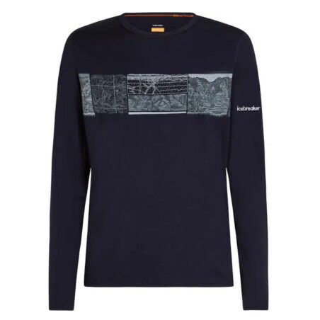 ICEBREAKER Merino 200 Oasis Crewe Elevation Line Men's T-shirt