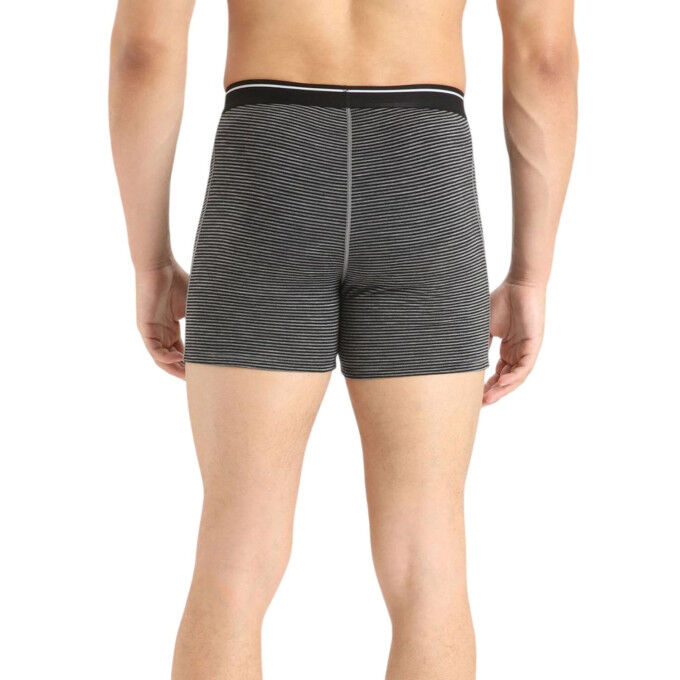 ICEBREAKER Anatomica Men's Boxer Briefs - GRITHTHR/BLCK/S