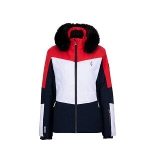 Aulp Sandi Women's Ski Jacket - Poppy Red: elegance and performance on the slopes