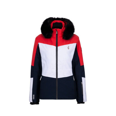 Damen-Skijacke Aulp Sandi – Poppy Red: Eleganz und Leistung auf der Piste
