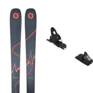 Packung Blizzard ANOMALY 88 Skier + Bindung : Farbe - BLAU/ORANGE, Größe der Skier - 170