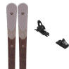 Skiset Rossignol Experience W 86 Basalt Open + Bindung : Größe der Skier - 166