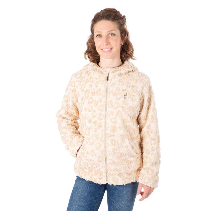Aulp Coddy Women's Fleece Jacket - Swann: warmth and style for everyday wear