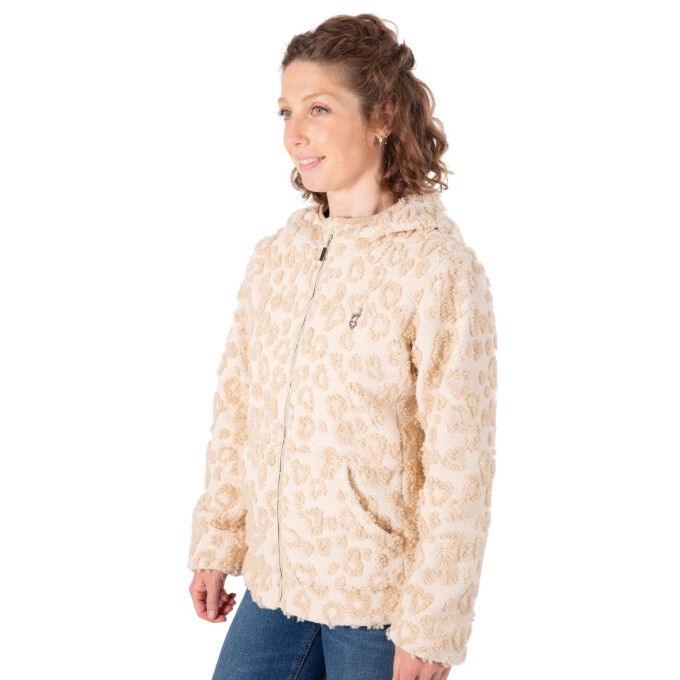 Aulp Coddy Women's Fleece Jacket - Swann: warmth and style for everyday wear