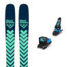 Set da ski Black Crows ATRIS + attacchi : Colore - Turchese, Dimensioni dello sci - 178