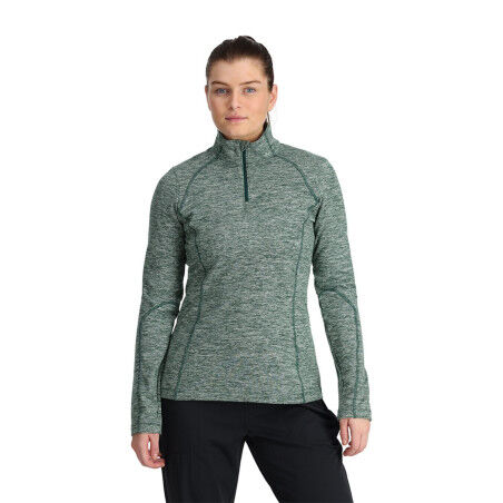 Luxy ½ zip fleece sweatshirt: comfort and elegance for all your outings