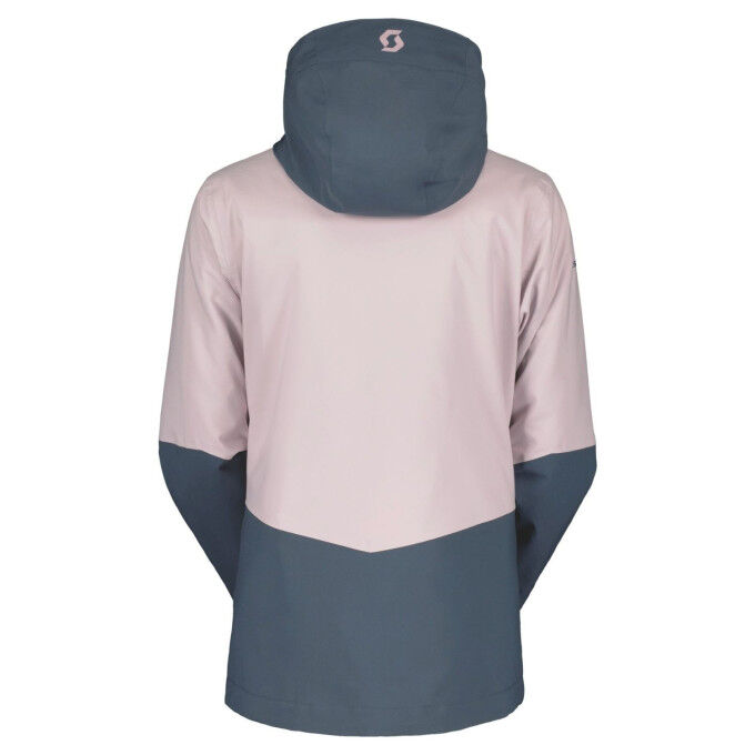 Damen-Skijacke SCOTT Ultimate Dryo 10 – METAL BLUE/SWEET PINK