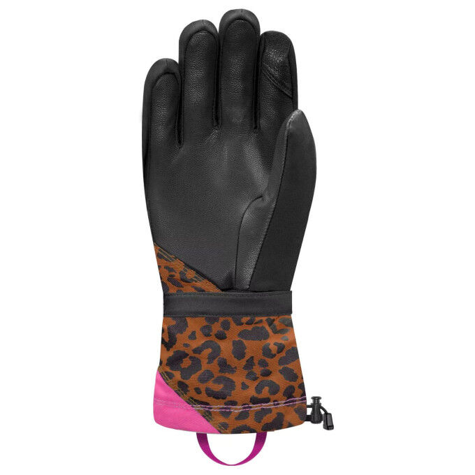 Racer G Dinasty Black Camel Women's Gloves: style and performance on the track