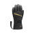 Guantes de esquí para hombre Racer Practice - Negro/Dorado: eficacia y protección