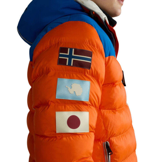 Napapijri A-Shackeleton Men's: thermal protection and expedition style