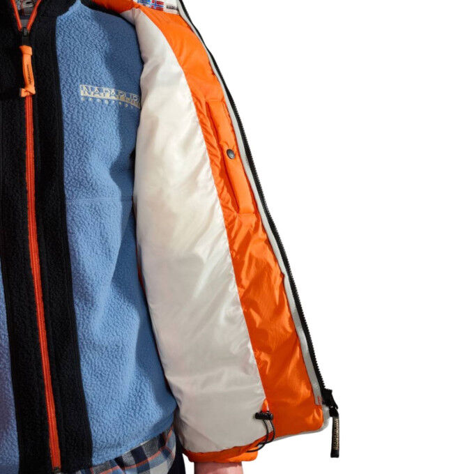 Napapijri A-Shackeleton Men's: thermal protection and expedition style