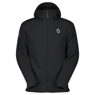 Felpa con cappuccio da uomo SCOTT Insuloft Air Primaloft - Nero