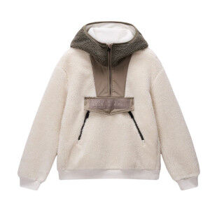 Sudadera con capucha Napapijri T-Seline para mujer: calidez reciclada y estilo desenfadado
