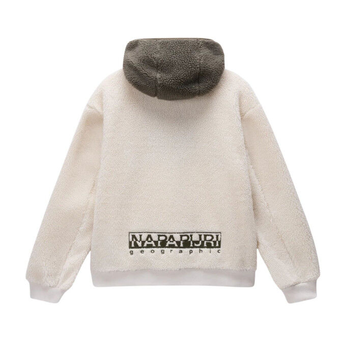 Sudadera con capucha Napapijri T-Seline para mujer: calidez reciclada y estilo desenfadado